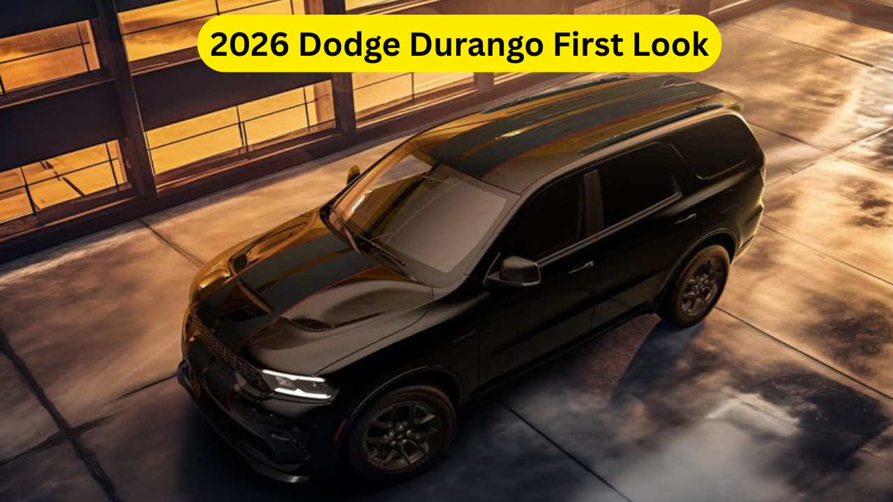 2026 Dodge Durango First Look