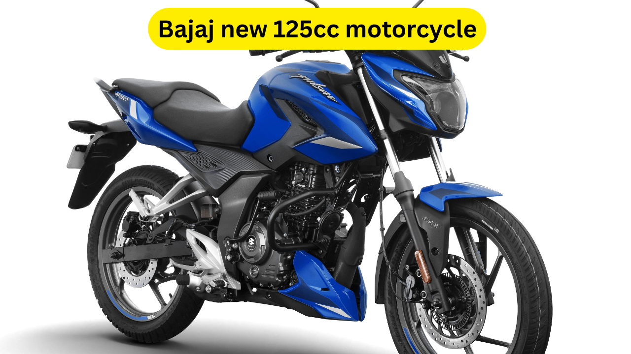 Bajaj new 125cc motorcycle launched