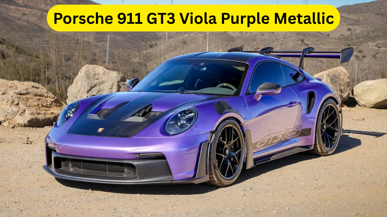 Porsche 911 GT3 Viola Purple Metallic
