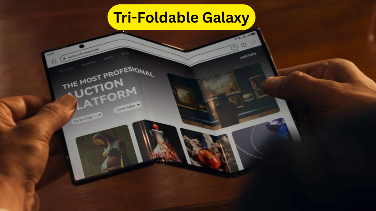 Tri-Foldable Galaxy