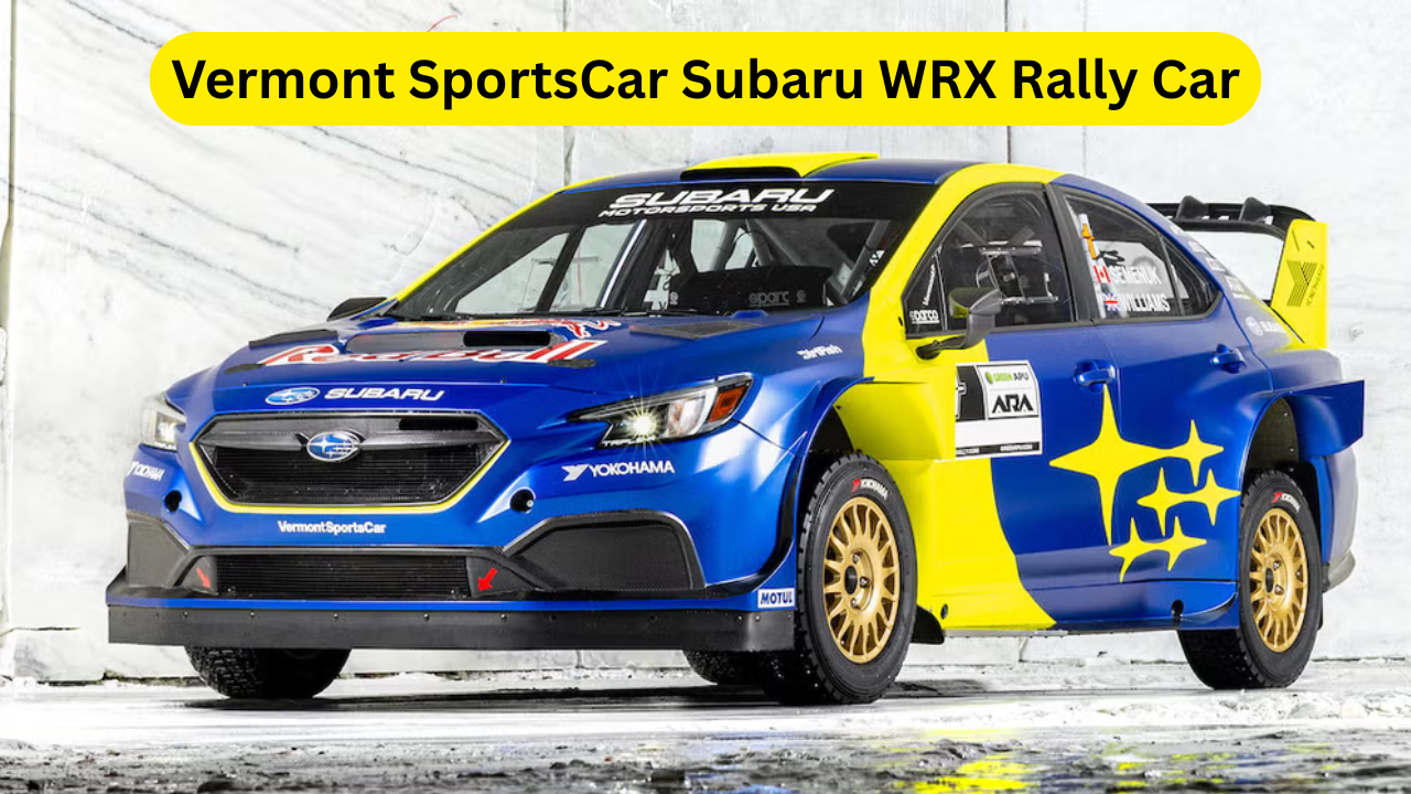 Vermont SportsCar Subaru WRX Rally Car