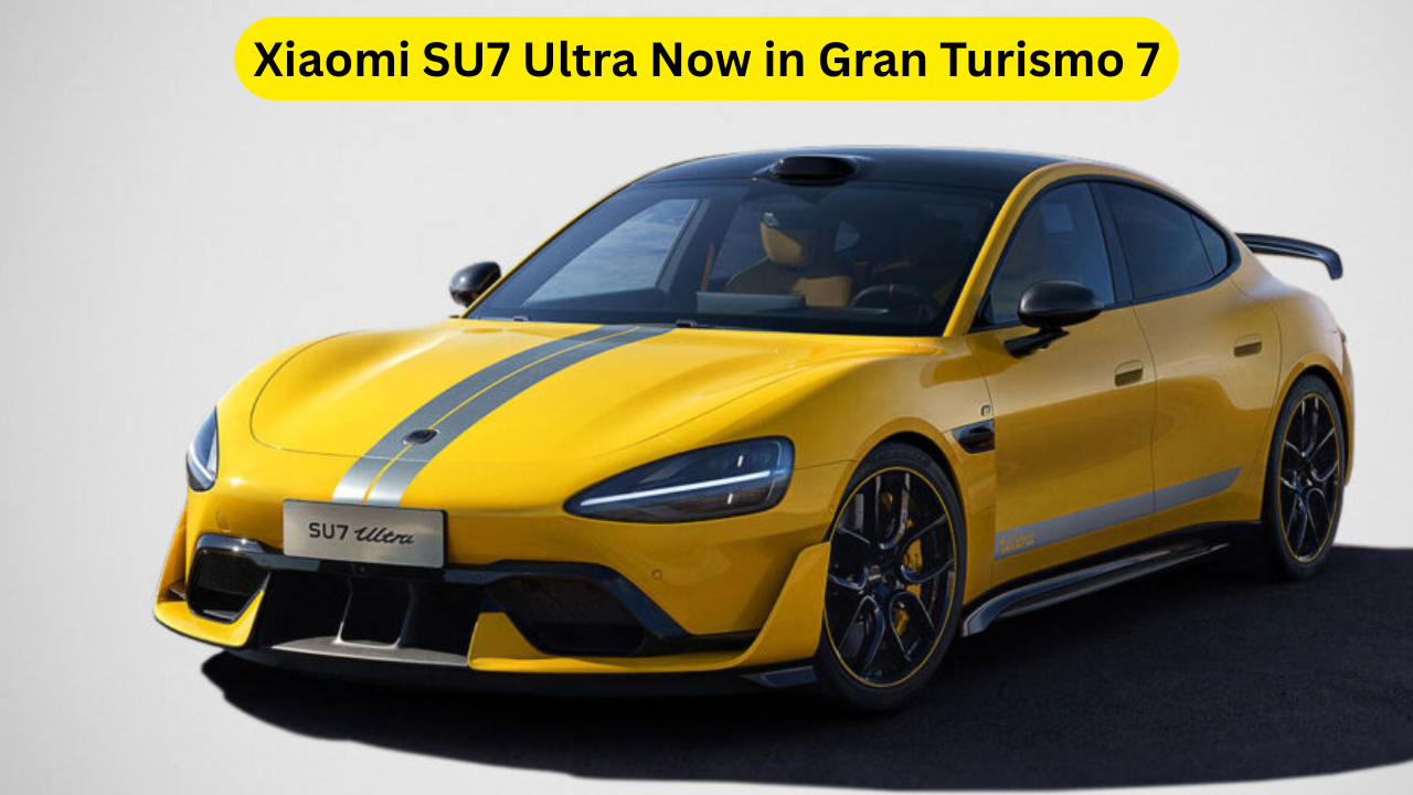Xiaomi SU7 Ultra Now in Gran Turismo 7